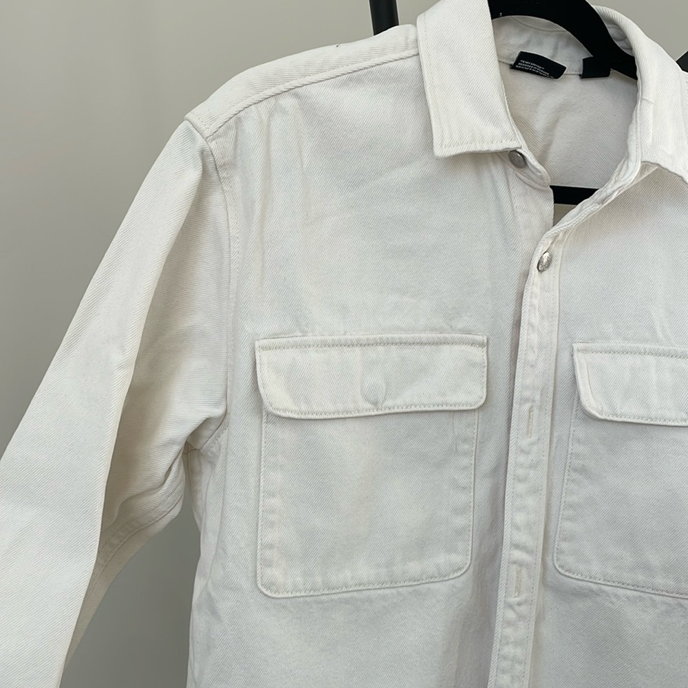 White Jean Jacket